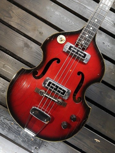 Teisco violin bass japan - teisco,