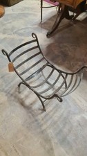 Antique Country House Fire Side Log Basket
