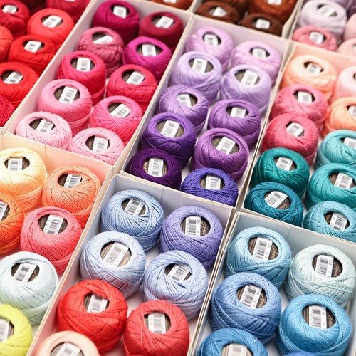 Mercerized cotton pearl - mercerized,