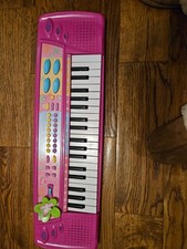 kids piano keyboard pink 37