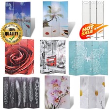 Folding Room Wall Divider Partition Separator Home Privacy Screen 3/4/5/6 Panel