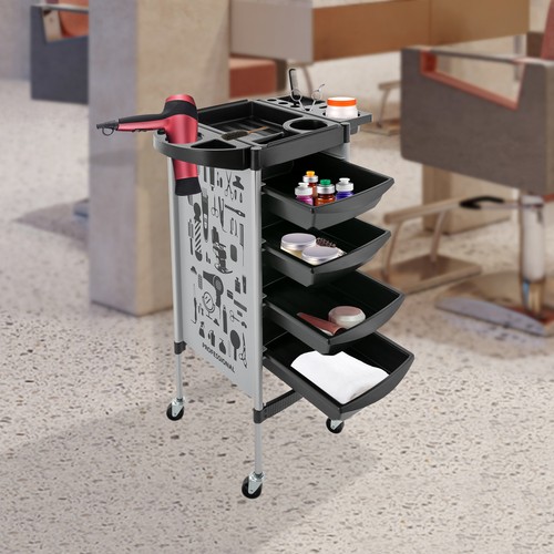 Salon trolley cart with - trolley,