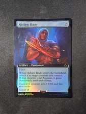 MTG - Hidden Blade - Promo - Foil - Showcase - Free P+P