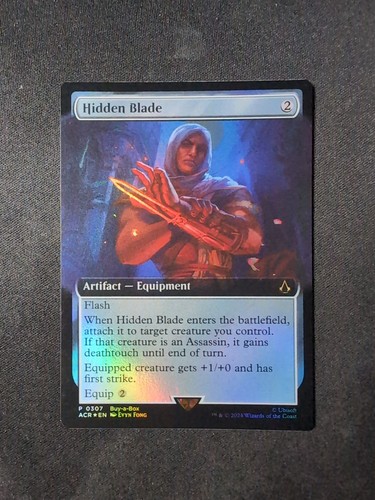 Mtg hidden blade promo - -,