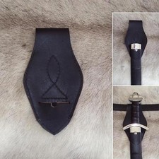 A Black Leather Military /
