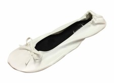 ROLL UP FOLD PUMPS FLATS AFTER PARTY SHOES POCKET FREE BAG FOLDABLE