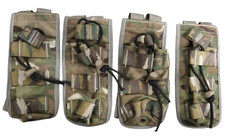 Genuine British Army 4 X Single Mag Pouch Osprey MK IVA SA80 Ammo  MTP Airsoft