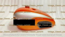 Triumph T140 Orange And Silver