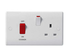 BG nexus 871 45A Cooker Control Unit with 13A Socket