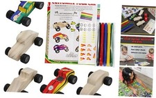 DIY Craft Wood Car Kit -