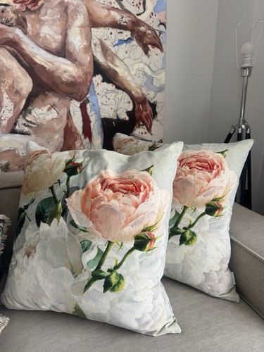 Designer guild floral - floral, cushion