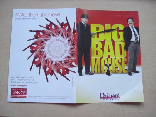 Programme orchard theatre - programme,