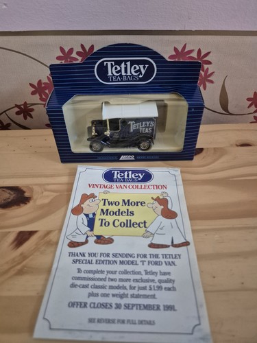 Vintage lledo tetley - tea, bags