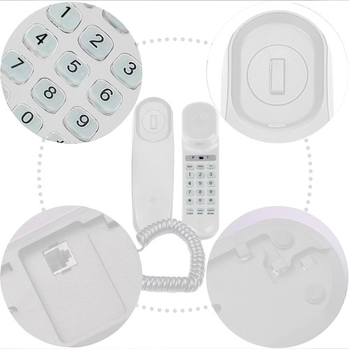 Corded landline phone with - corded,