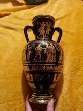 Greek Style 24kt Gold Vase