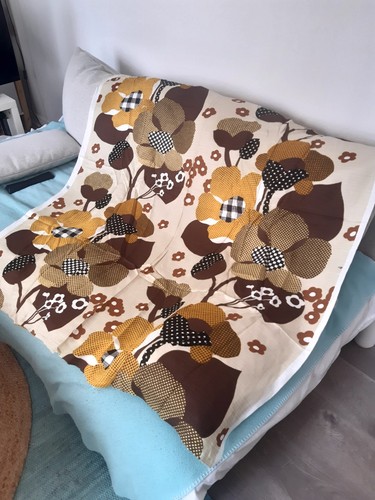 Vintage floral fabric