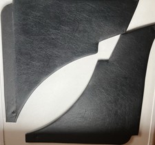 MGBGT Classic Car Part -Pair of Black Rear Quarter Trim Panels -Original Parts