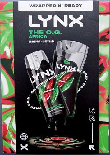 Lynx the africa bodyspray - og, +