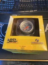 4321 Auto Meter Oil Pressure