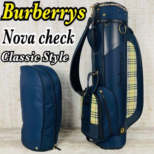 Burberry navy nova check - navy/nova, retro