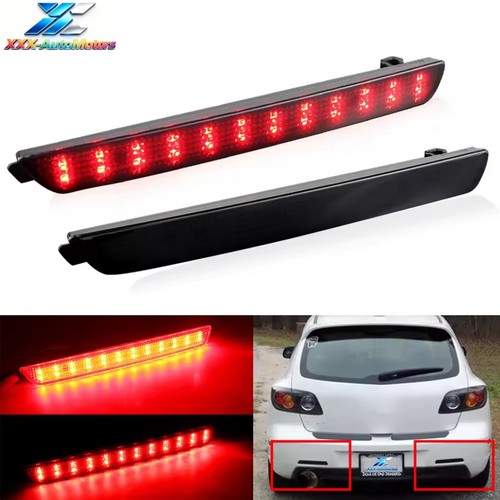 Black lens rear bumper - black,