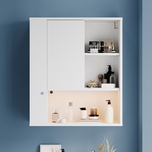 60cm wall mounted - wall-mounted, bathroom