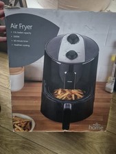 Morrisons Air Fryer 2.5L Black Timer Kitchen Oven Healthy Cooker Compact 