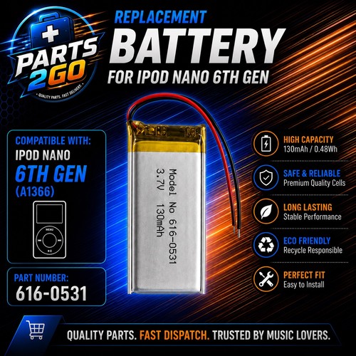Battery for apple - for, ipod