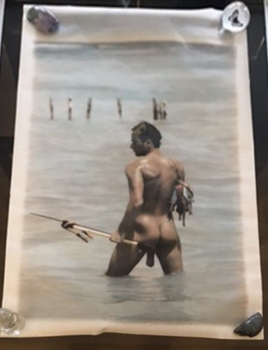 Vintage athena poster man in - vintage,