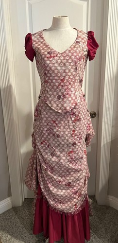 Victorian dress costume with - dress,