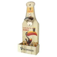 Guinness Bottle Opener and Catcher With Toucan Design