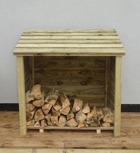 Large log store - store, outdoor