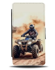 Quad Biking Flip Wallet Case