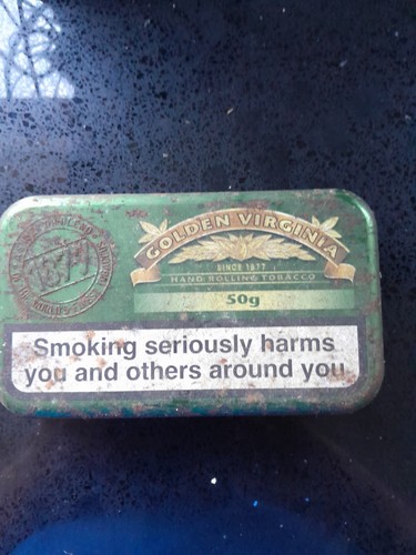Golden virginia empty 50g - golden,
