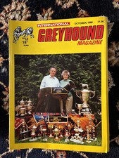 Greyhound Racing  Magazine October 1986 Scurlogue Champ