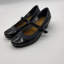 NAOT Blue Leather Mary Jane