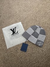 LV Beanie Hat Grey