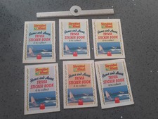 SHREDDED WHEAT Trade Card Set HOME AND AWAY  6 MINI BOOKLETS  5 UNOPENED  1 OPEN