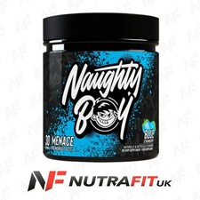NAUGHTY BOY MENACE pre-workout pump energy focus booster stimulant powder 420g