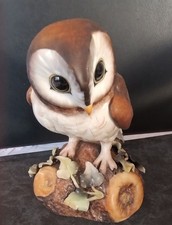 ROYAL CROWN DERBY BROWN OWL HIGH 6"-UNBOXED BONE CHINA QUALITY ITEM