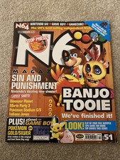 N64 Magazine Issue 51 Ft Banjo Tooie Sin & Punishment Mario Party 3 Pokemon