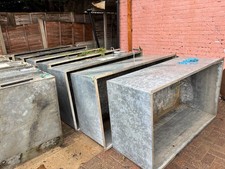 LARGE  GALVANISED STEEL WATER TANKS  Planter or Water Storage