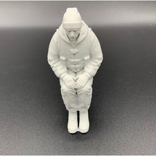 Model Boat Crew Figure Sitting