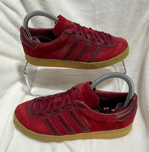 Adidas topanga burgundy suede - adidas,