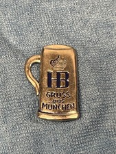Vintage HB Gruss aus Munchen-