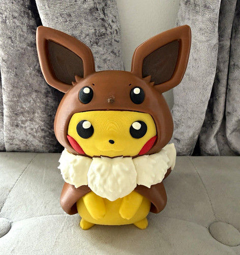 Pikachu dressed eevee - pikachu,