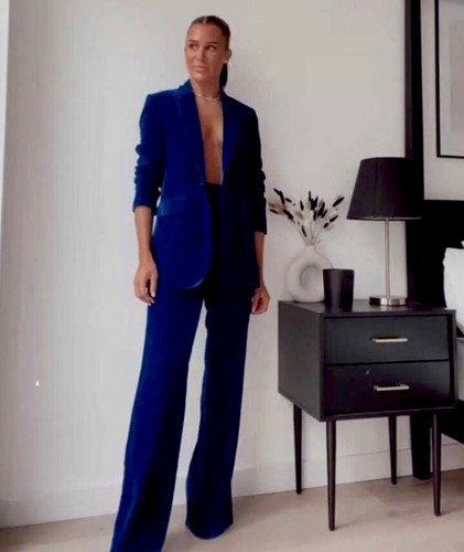 Zara ink blue - ink, blazer