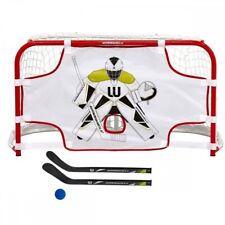 Ice Hockey Mini Goal Set, Skills Trainer, Mini Sticks, Ball and Target
