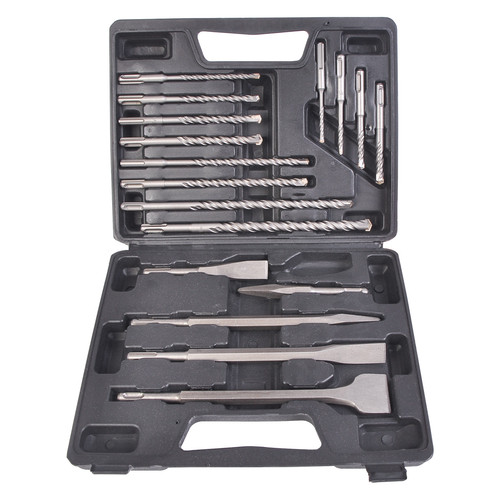 17pc drill bits - drill, sds