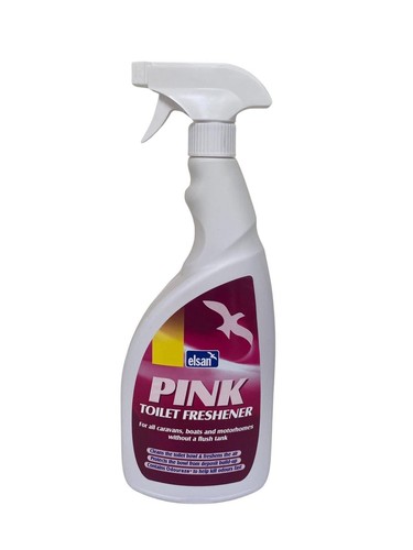 Elsan pink toilet freshener - toilet,